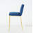 Neliha Upholstered Counter Stool with Metal Frame-1263415582
