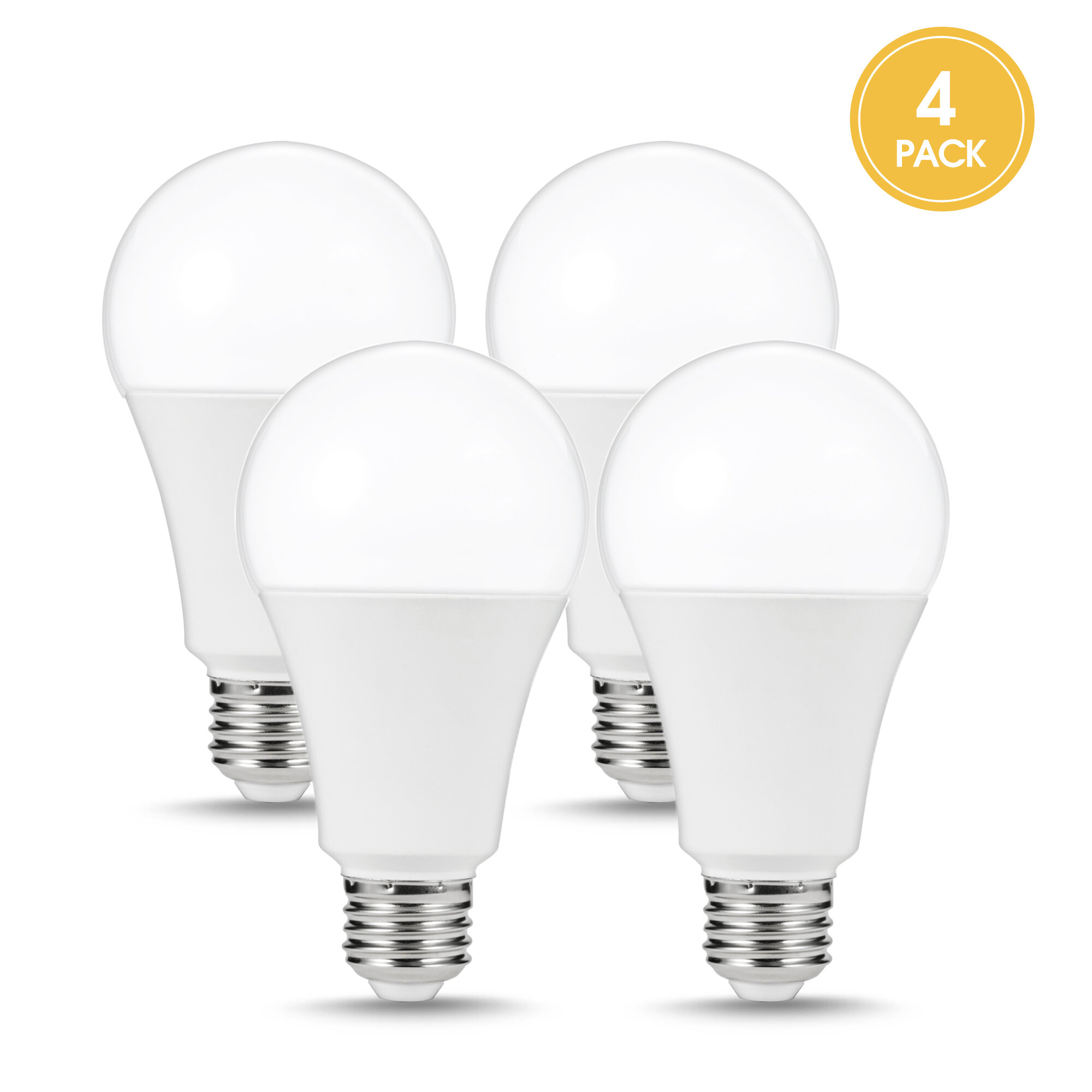 LOHASLED 3 Way A21 LED Light Bulbs E26 Medium Standard LED Bulb