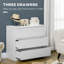 Keethan 80cm W 3 - Drawer Chest of Drawers-818671639