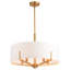 Lustre tambour 5 lumières Lentha