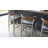 Upholstered Counter Stool with Metal Frame-394331545