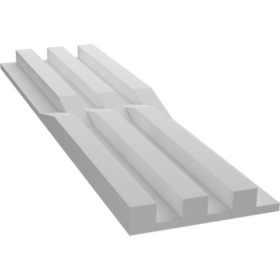 6"W x 24"H x 1"T  EdgeCraft Baltic Style Seamless Wall Tile