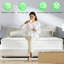32cm Pillow Top Memory Foam Pocket Sprung 4000 Mattress-120547357