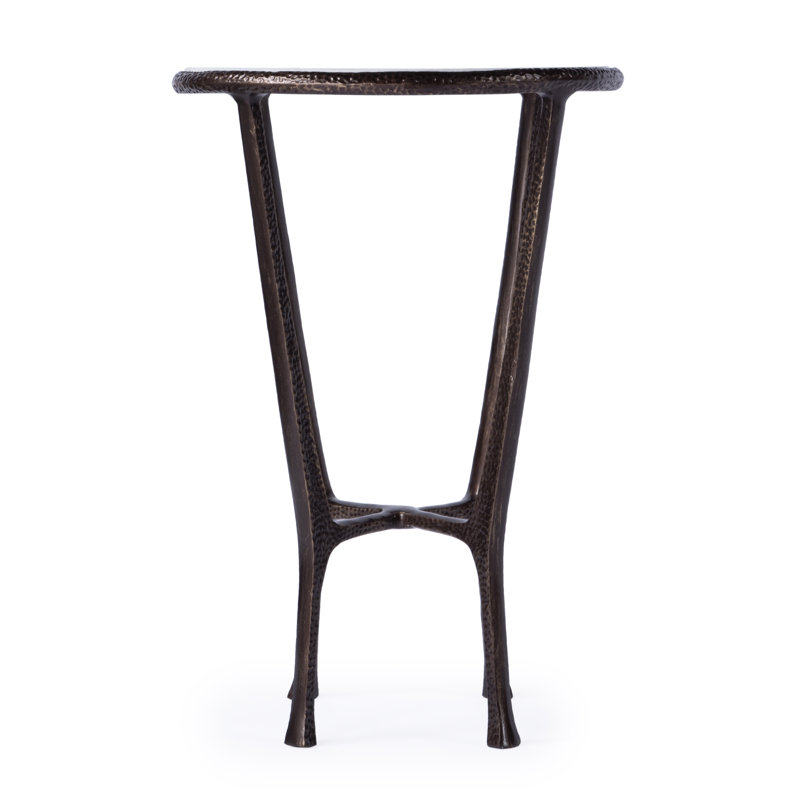 Lania Outdoor Marble Side Table