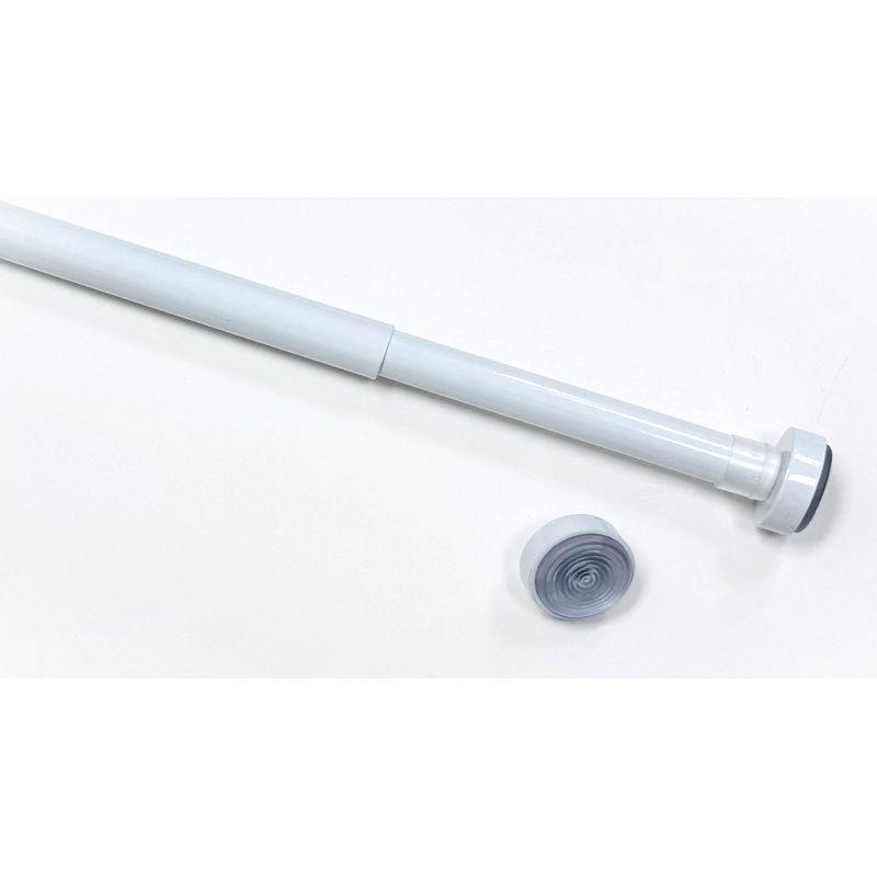 Tringle à ressort, 24" - 36", Blanc