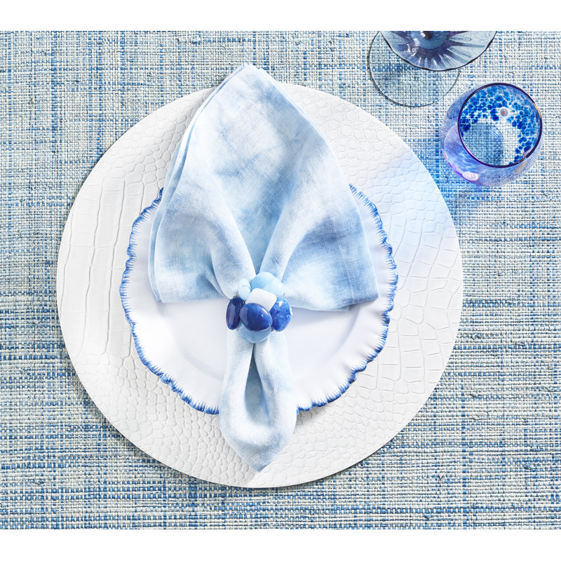 Croco Placemat, White