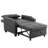 Hosie Faux Leather Accent Chair-521579606