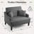41" Oversized Accent Chair For Living Room, Bedroom-2024604136