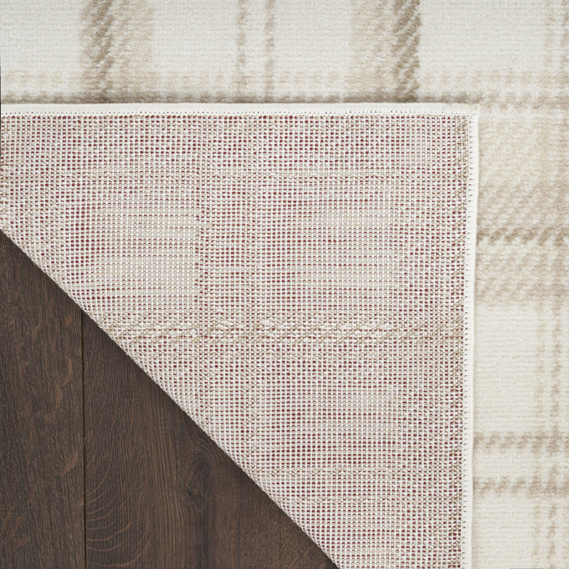 Yeraldo Plaid Indoor Rug, Rectangle 7'10" x 9'10"