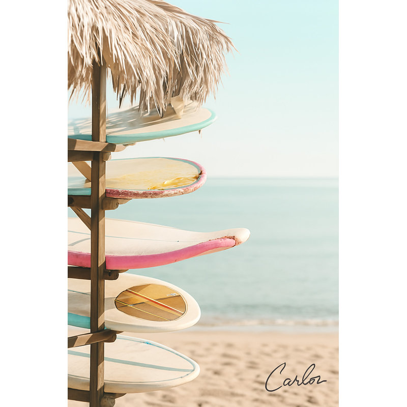 «Sunset Quiver» - art mural sur toile, H 24 po x l 16 po