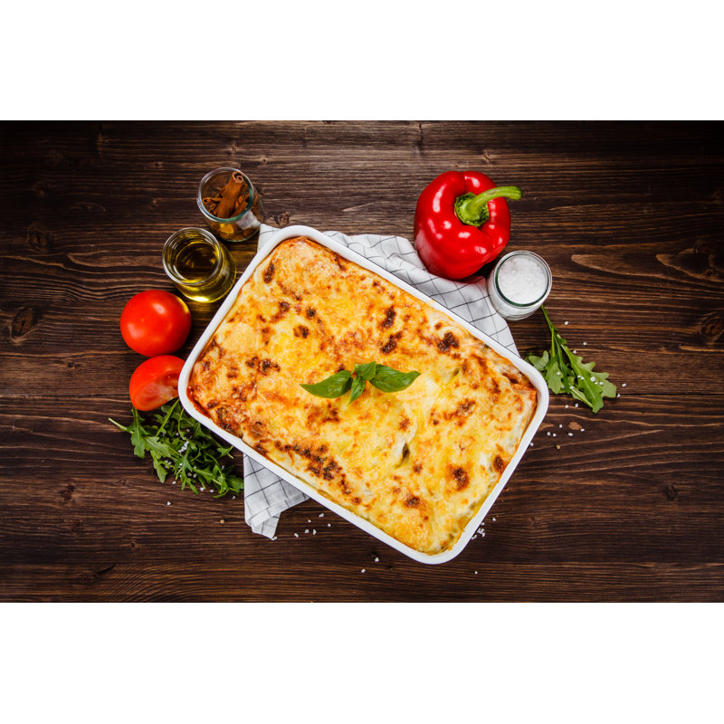 Lasagna by Gbh007 - Wrapped Canvas Print, 51cm H x 76cm W