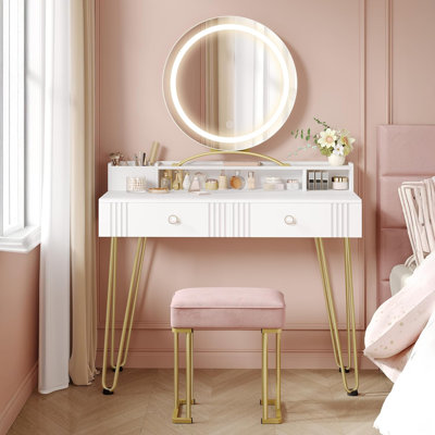 Dressing Table with Mirror