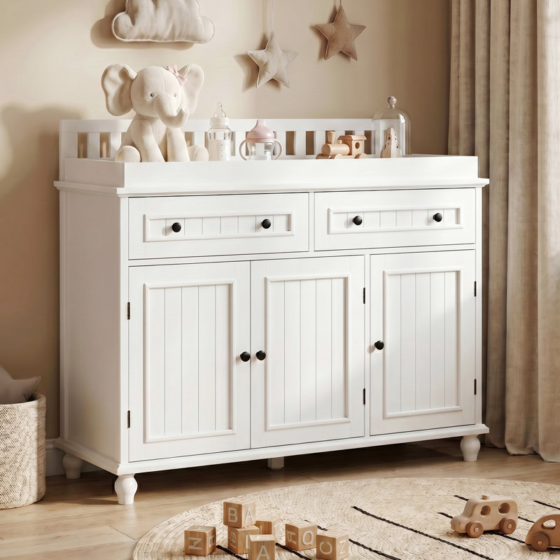 Commode à langer 47,24 "avec 2 tiroirs