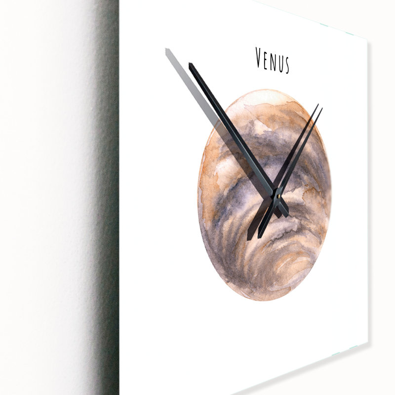 Planète Vénus - Horloge murale bohémienne et éclectique, Moyen