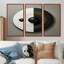 Minimal Glam Zen noir blanc doré - ensemble de décoration murale géométrique-582149052-582149067