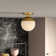Yearby Glass Semi Flush Mount