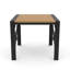 Table de bout d'extérieur carrée 18,9 po