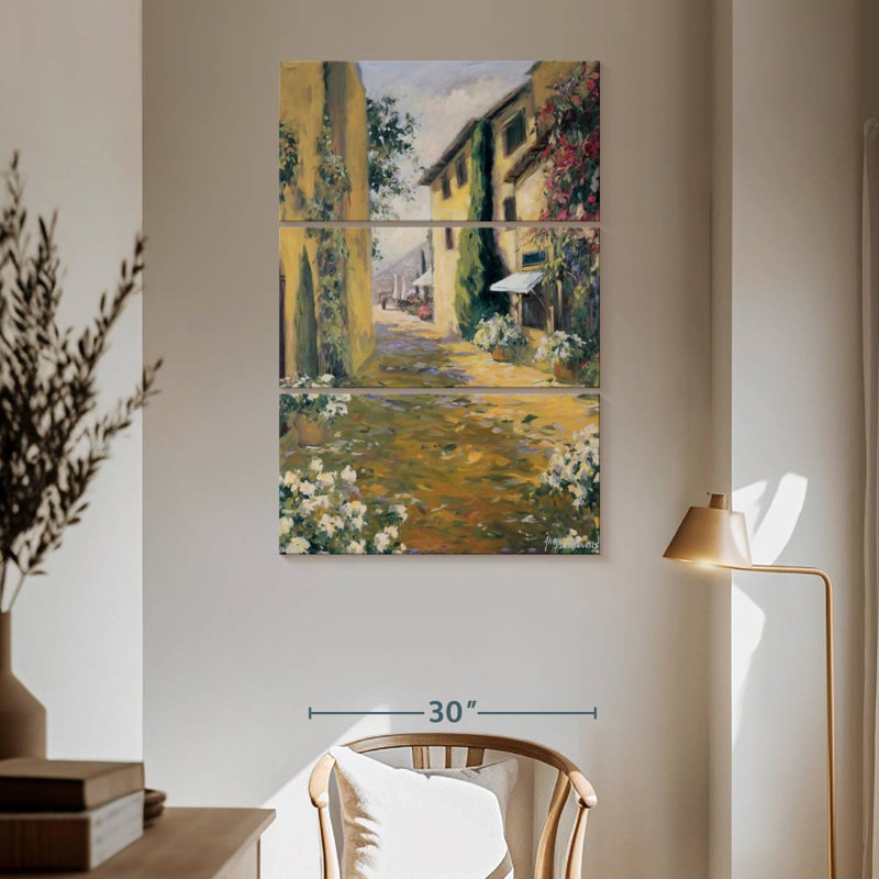 Villa italienne Nicci I, H 65 po x l 42 po