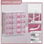 Commode avec 12 tiroirs - Unité de rangement pour commode pour chambre à coucher