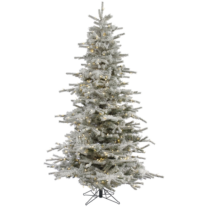 Sierra 12' H Lighted Artificial Fir Christmas Tree