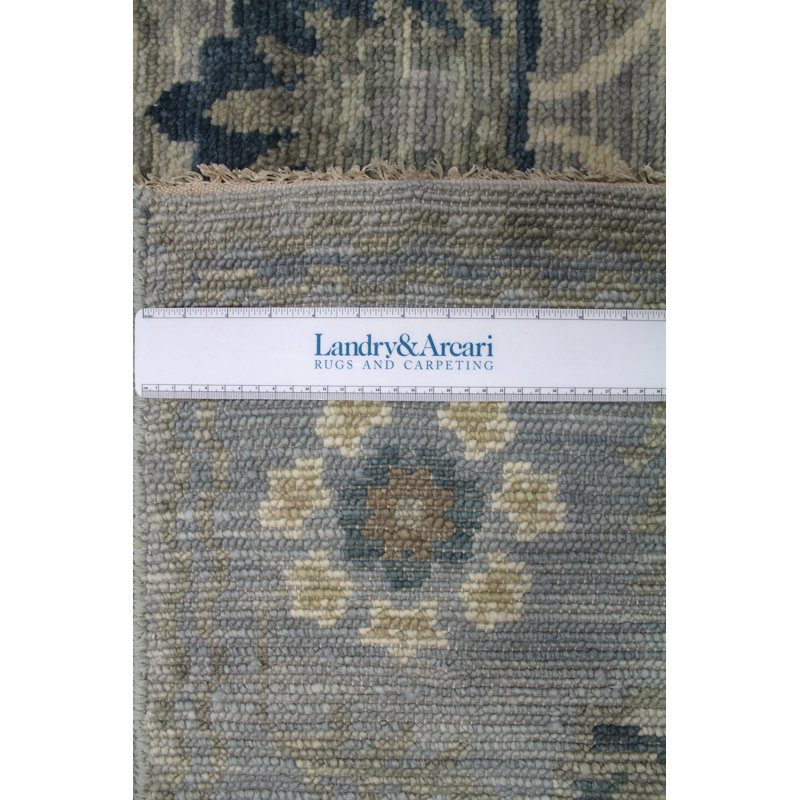 Arts & Crafts One-of-a-Kind 12'4" x 15'5" Flatweave Area Rug