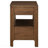 Walnut 2-Drawer Nightstand, Bedside Table