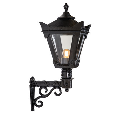 Cherronda Black 15cm H Outdoor Wall Lantern