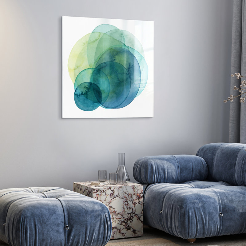 «Evolving Planets IV», impression sur verre