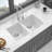 Premium Quartz Composite Kitchen Sink With Advanced Features For A Clean And Durable Kitchen
