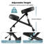 Aderholt Adjustable Height Ergonomic Kneeling Chair