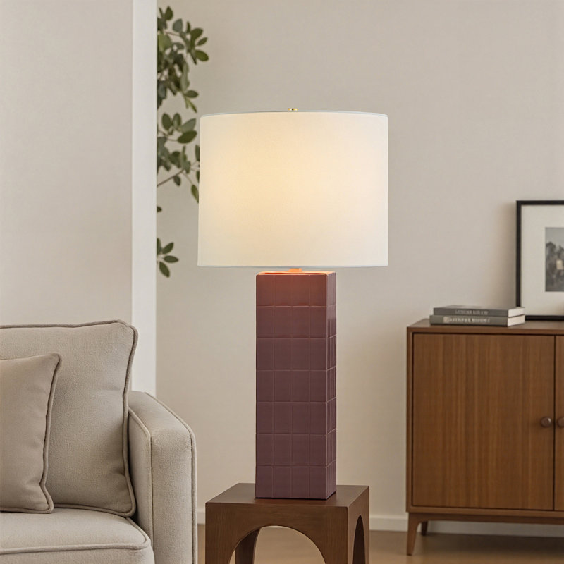 Lampe de table Tamara Day for Stylecraft Matilda, Bourgogne, Bourgogne