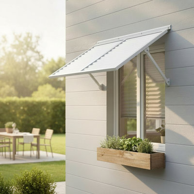 Volet métallique Breeze Louver - blanc