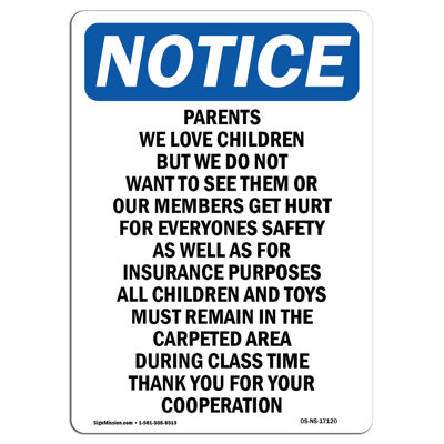 Parents We Love Children But We Sign