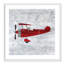 Impression sur papier rouge 2-47833566-47833565