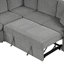 Canapé-lit modulaire convertible avec rangement et repose-pieds-213453653