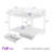  Metal Bunk Bed with USB Charging Station, RGB LED Lights, Safety Guardrails – Easy Assembly, No Box Spring Needed-1664337685-1664337684-1664337689