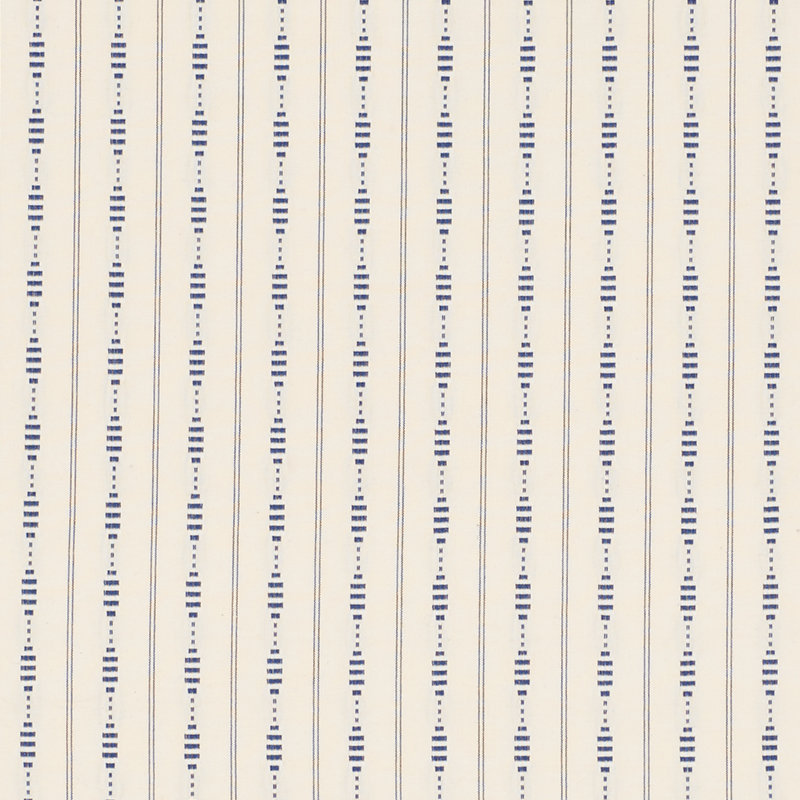 Rania Stripe Fabric, Navy