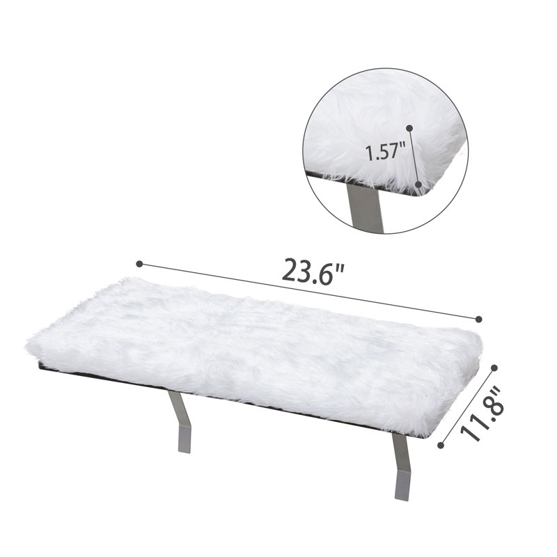 Chrystene Cat Window Perch Bed, Removable Cushion