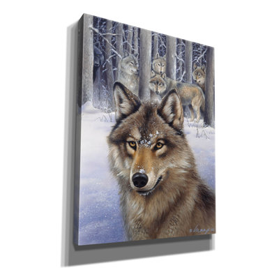 'Wolfpack' by Harro Maass, Canvas Wall Art