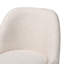 Chaise de salle à manger Baxton Studio Nalima - Chaise d'appoint moderne Boucle