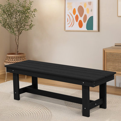 High Density Polyethylene Outdoor Picnic Bench by Lark Manor