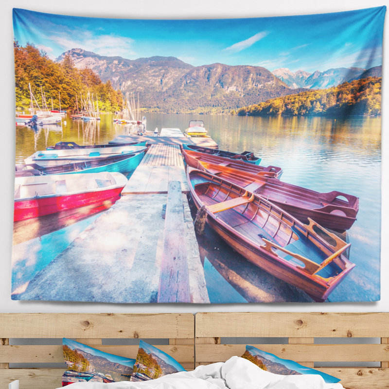 Polyester Tapestry, 78" H x 92" W