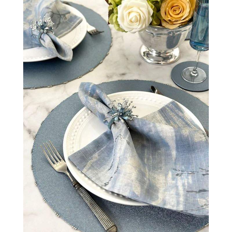 Charm 16" Placemats, Black