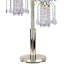 Lampe de table en métal de 34 po de hauteur avec finition en laiton, lampe de lustre en cristal classique, 3 lumières de lustre en cristal, lampe de table-1985316983