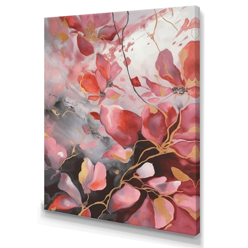 " Red Herb Elixir " Color Photography Print, 32" H x 24" W x 1" D, Wrapped Canvas