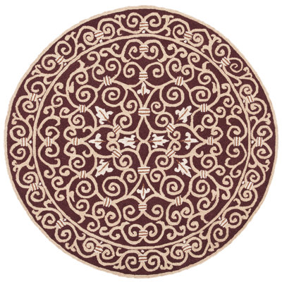 Brayton Hand Hooked Wool Pile Oriental Rug