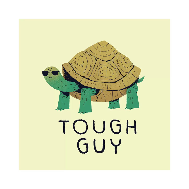 Tough Guy by Louis Roskosch - Wrapped Canvas Gallery-Wrapped Canvas Giclée, 30.48 cm H x 30.48 cm W