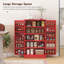 Armoire de rangement moderne, garde-manger avec 12 tablettes de porte, polyvalente pour la cuisine, le vestibule et la salle de bain