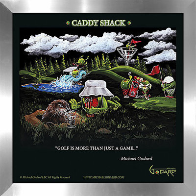 " Caddy Shack " by Michael Godard