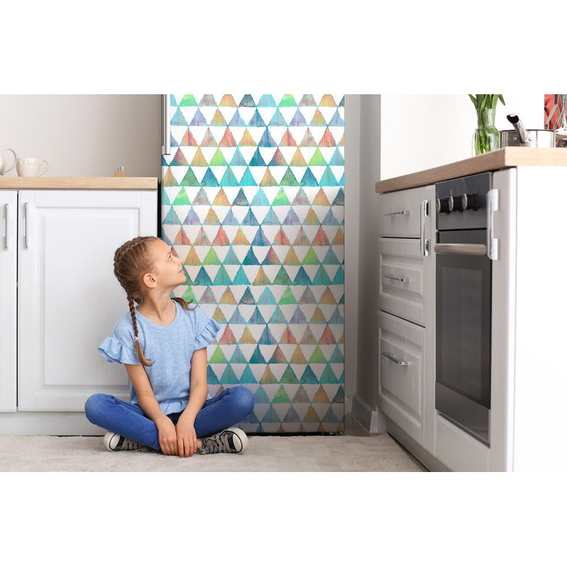 Abstract Door Decal